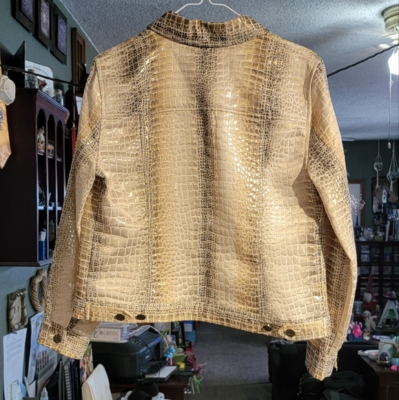 Ruby Rd Jacket | Shiny Snakeskin - Picture 2 of 3